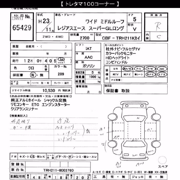 TOYOTA REGIUS ACE