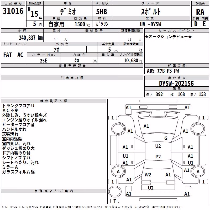 MAZDA DEMIO