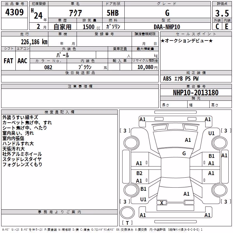 TOYOTA AQUA