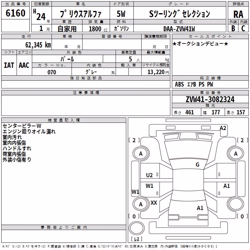 TOYOTA PRIUS ALPHA