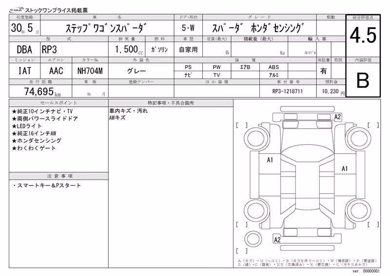 HONDA STEPWGN
