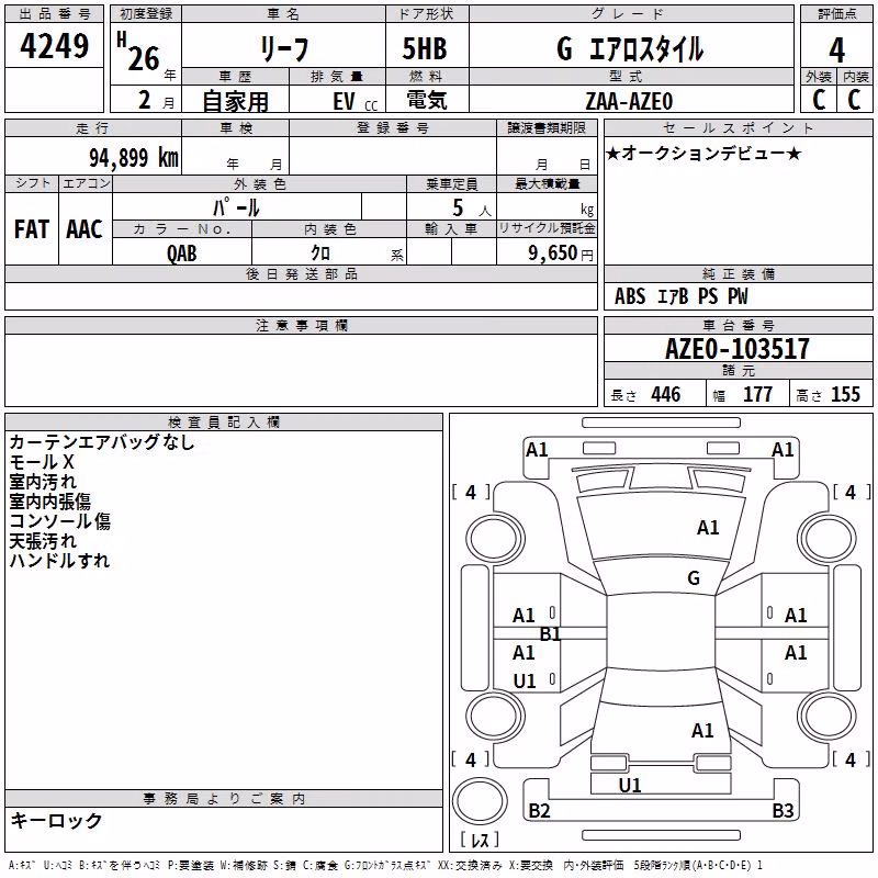 NISSAN LEAF