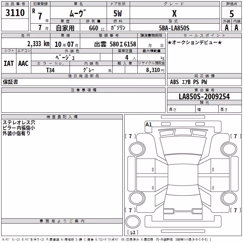 DAIHATSU MOVE