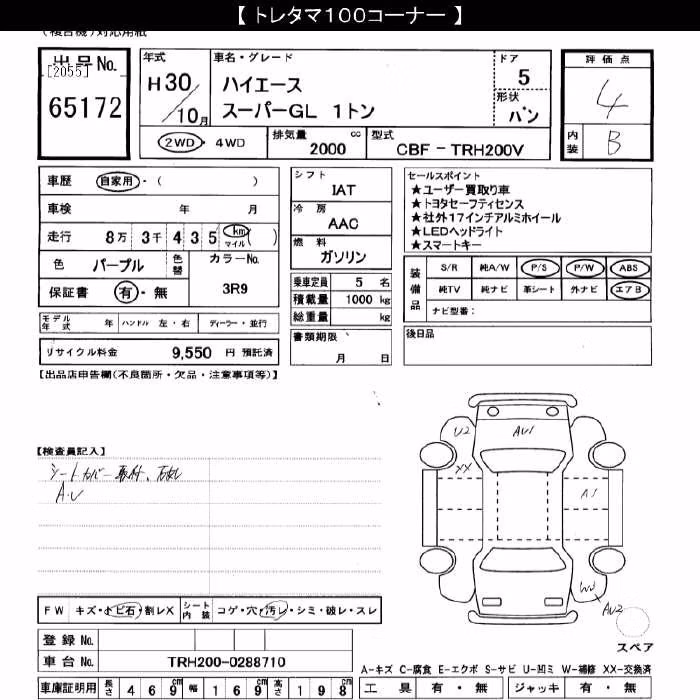 TOYOTA REGIUS ACE