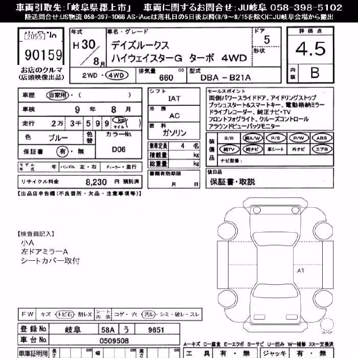 NISSAN DAYZ ROOX