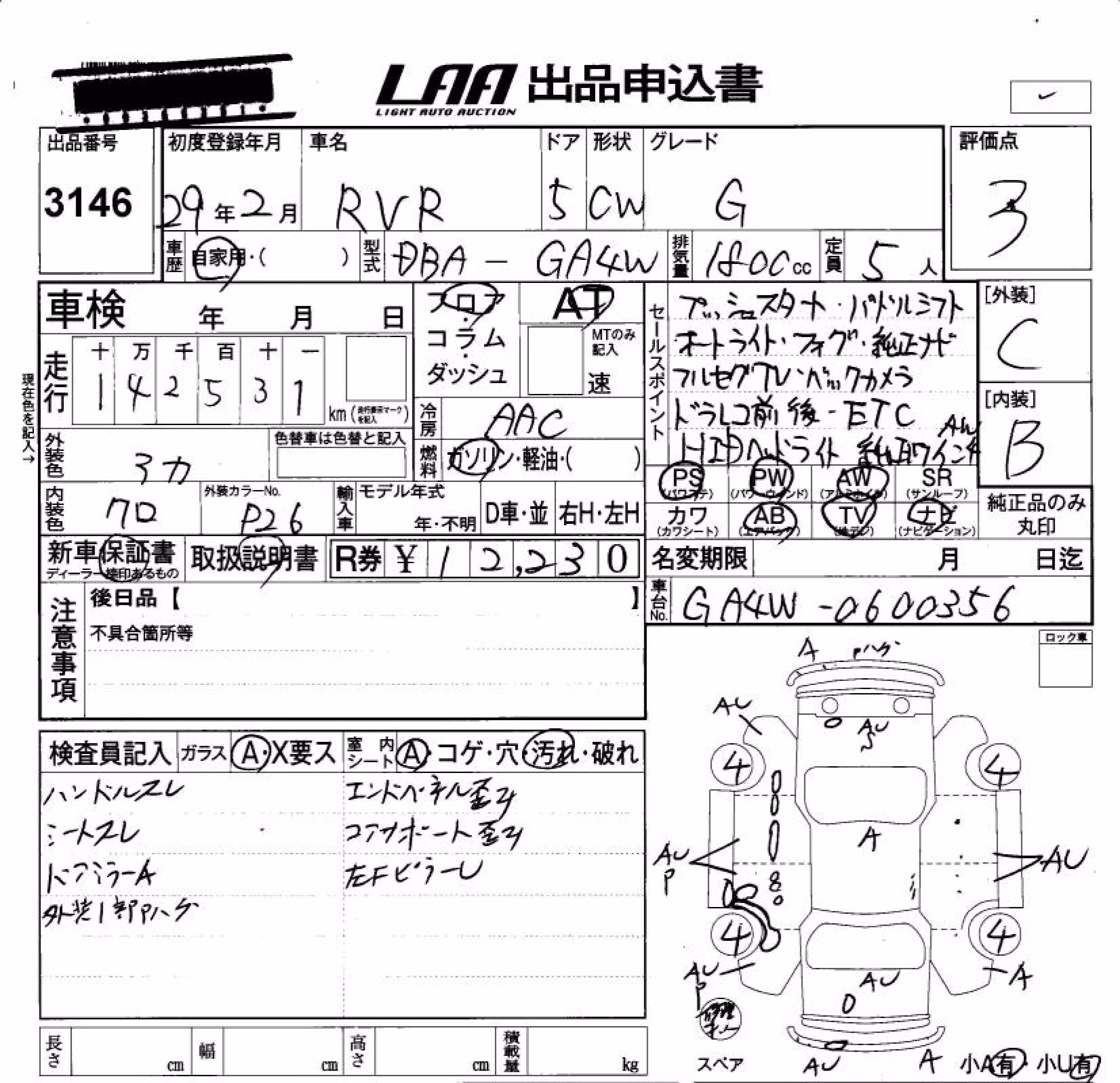 MITSUBISHI RVR