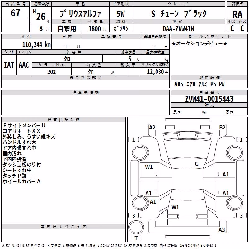 TOYOTA PRIUS ALPHA