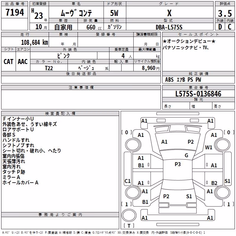 DAIHATSU MOVE CONTE