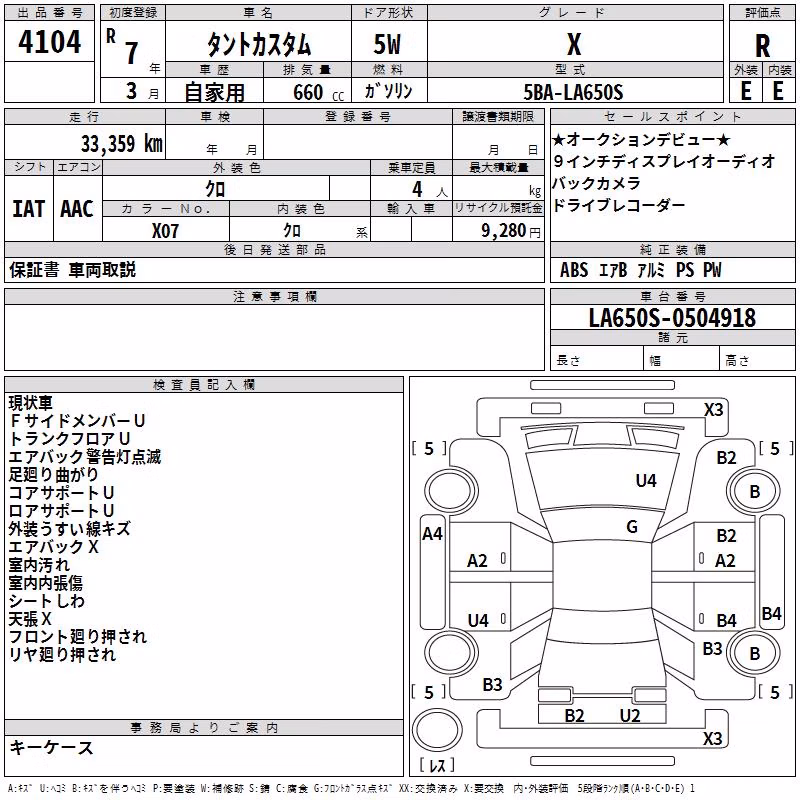 DAIHATSU TANTO
