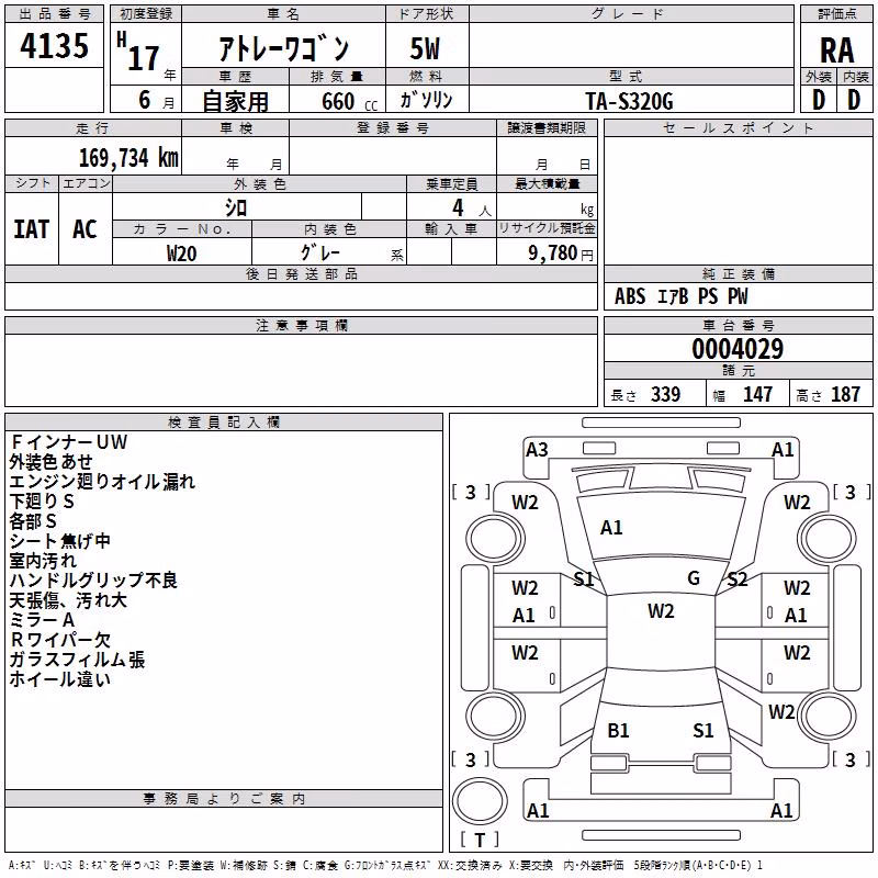 DAIHATSU ATRAI