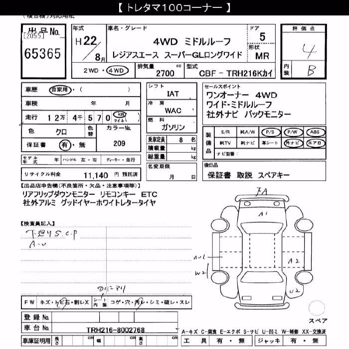 TOYOTA REGIUS ACE