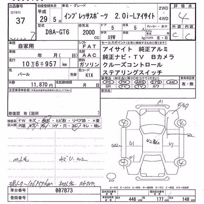 SUBARU IMPREZA