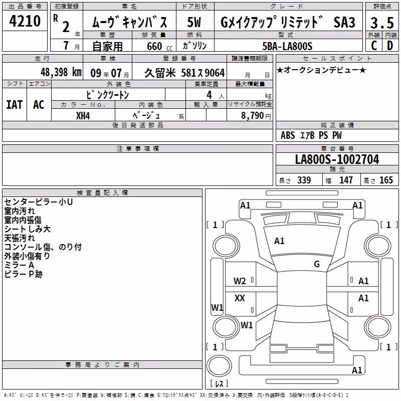 DAIHATSU MOVE CANBUS