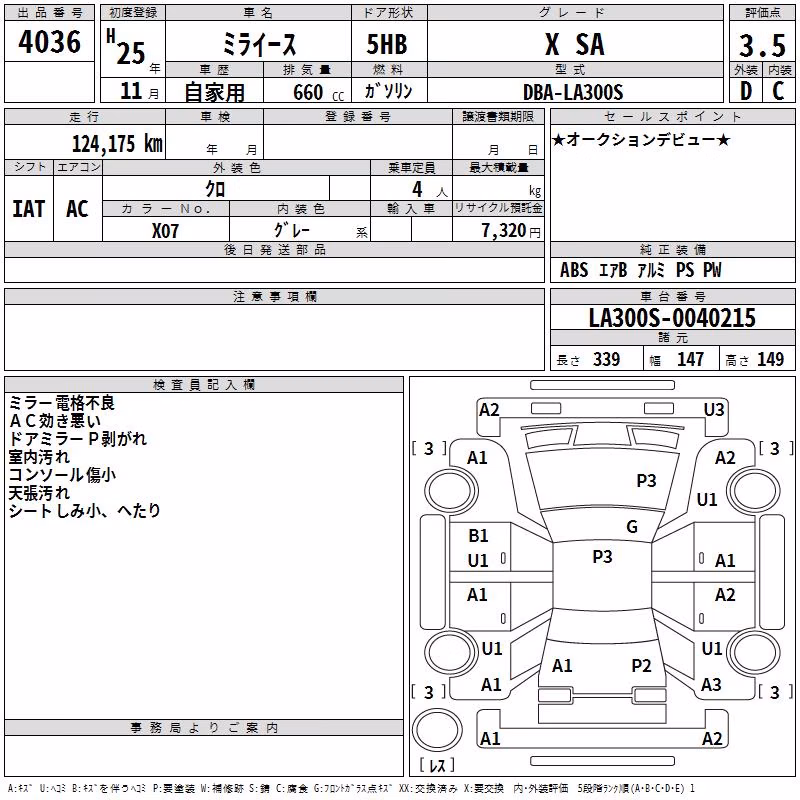 DAIHATSU MIRA E:S