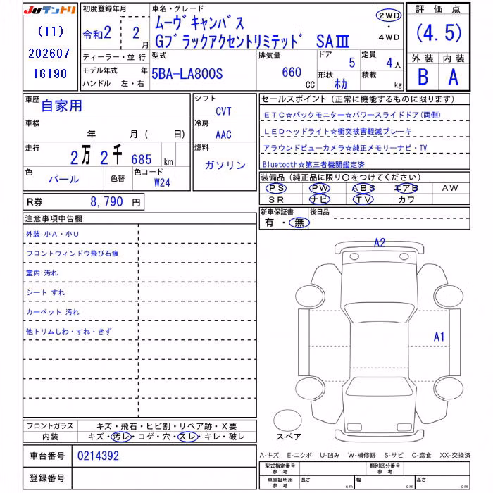 DAIHATSU MOVE CANBUS
