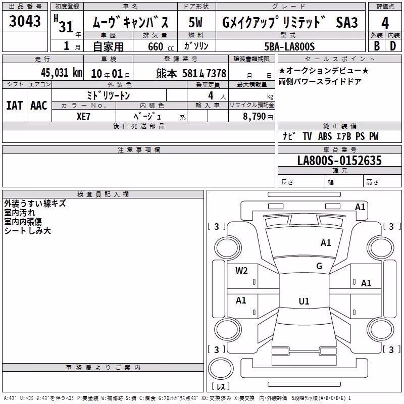 DAIHATSU MOVE CANBUS