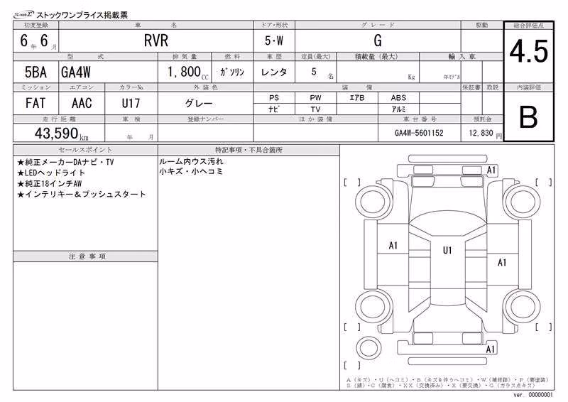MITSUBISHI RVR