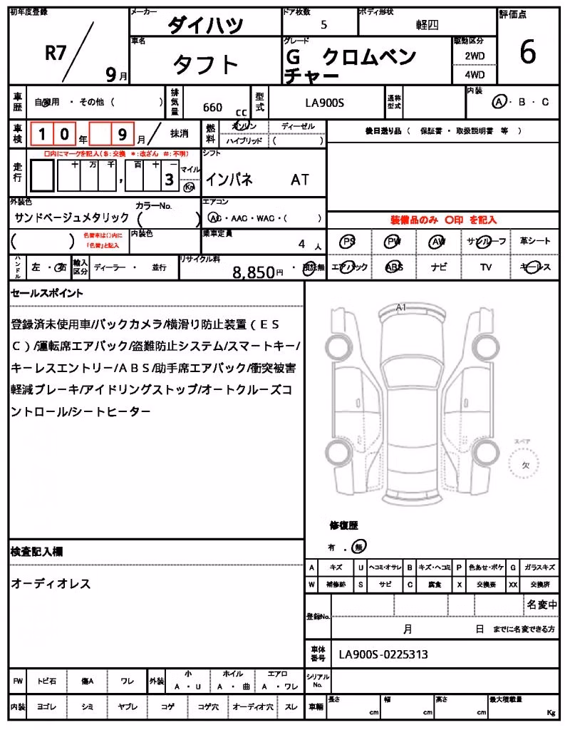 DAIHATSU TAFT