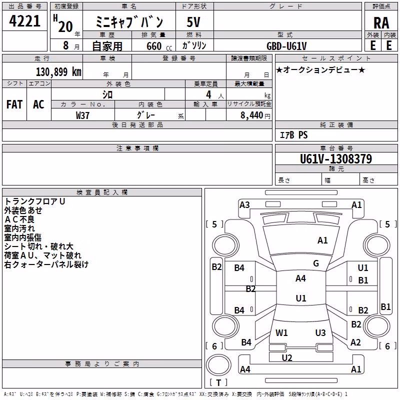 MITSUBISHI MINICAB