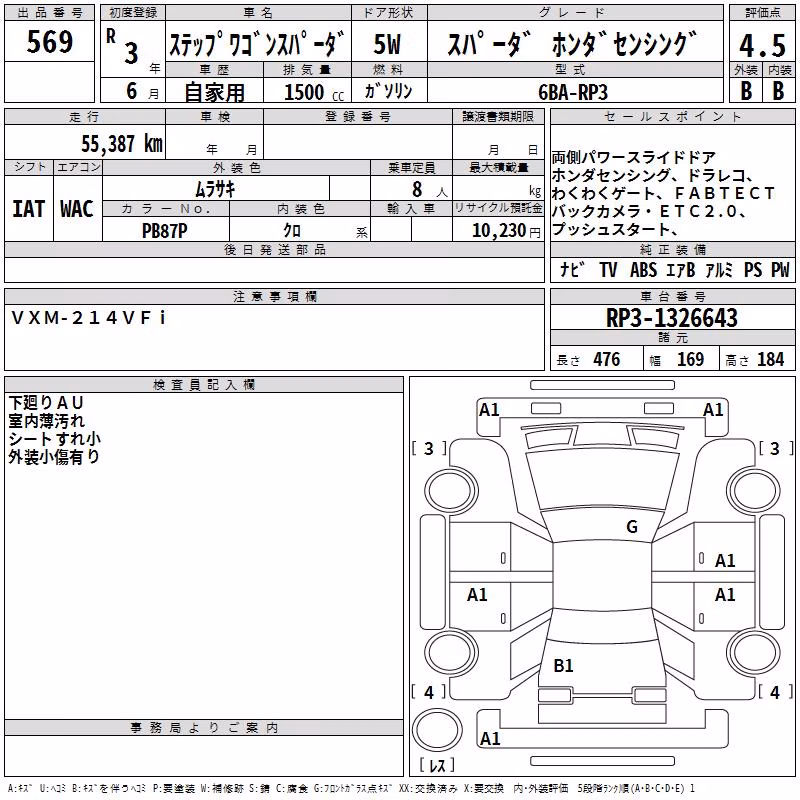 HONDA STEPWGN