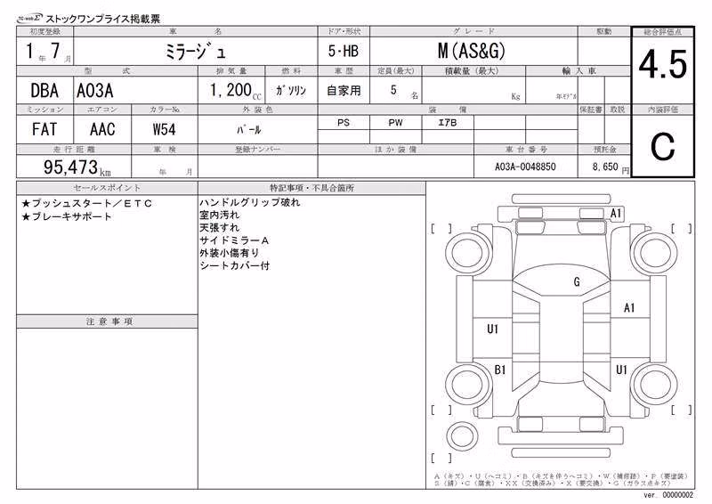 MITSUBISHI MIRAGE
