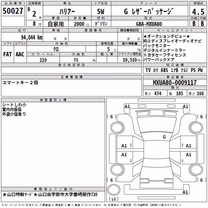 TOYOTA HARRIER