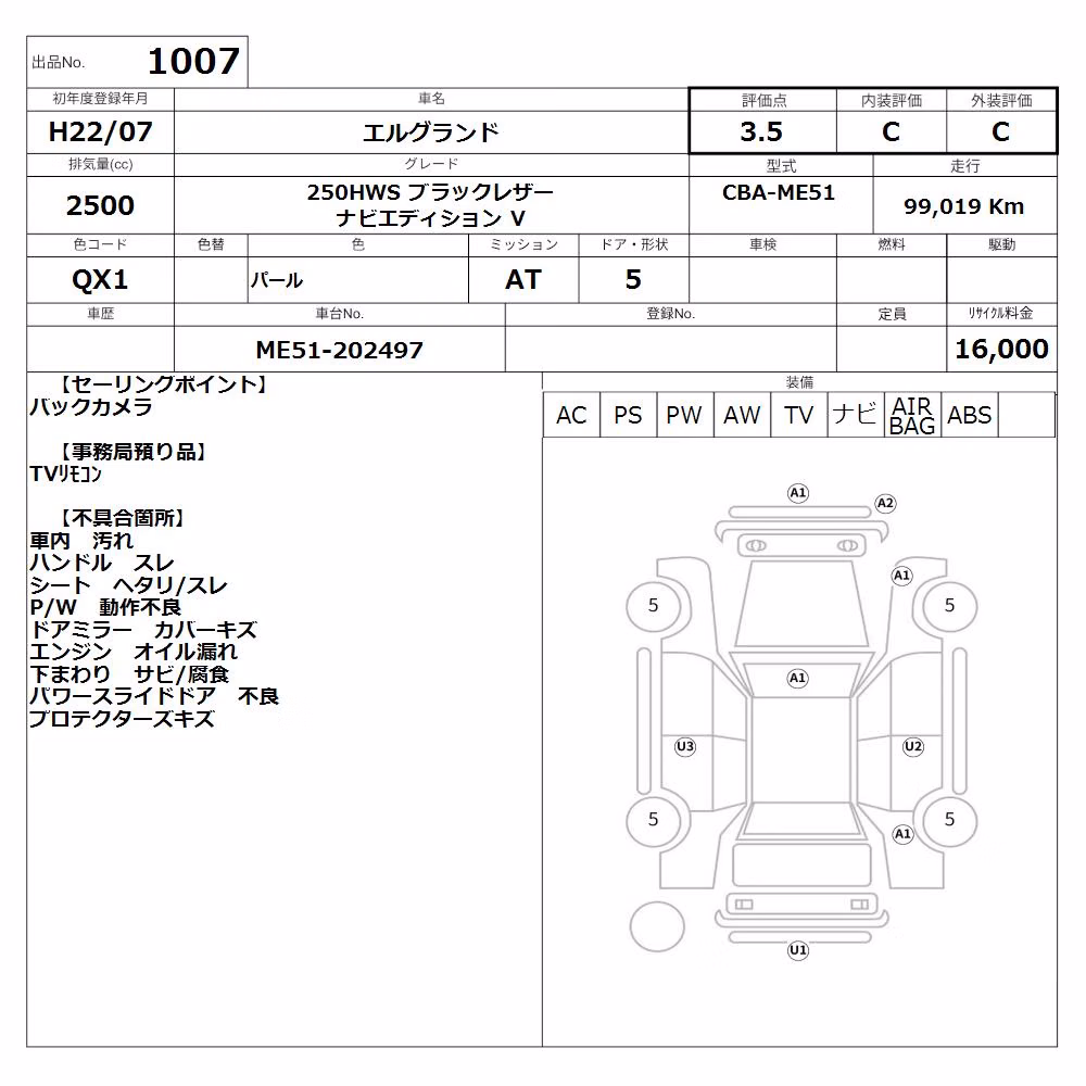NISSAN ELGRAND