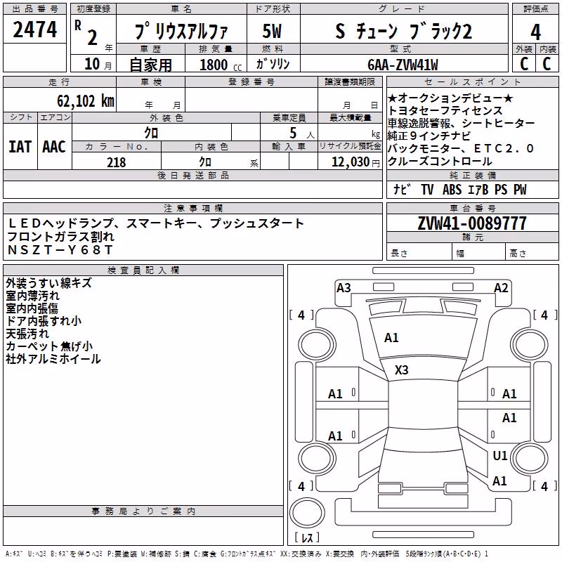 TOYOTA PRIUS ALPHA