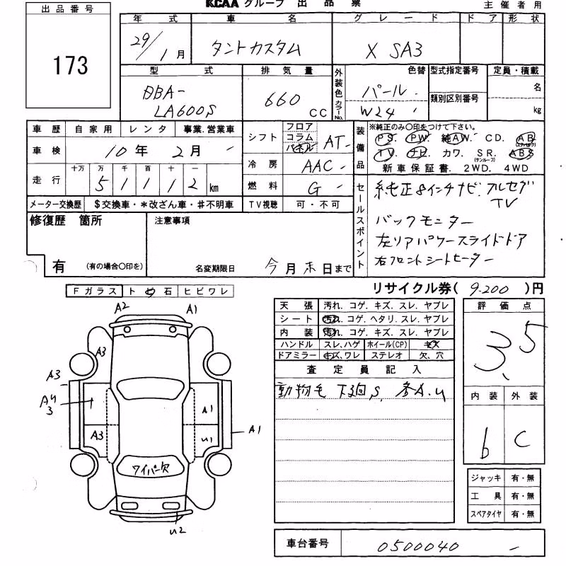 DAIHATSU TANTO