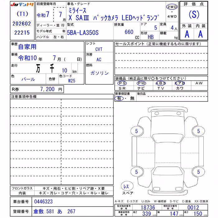 DAIHATSU MIRA E:S