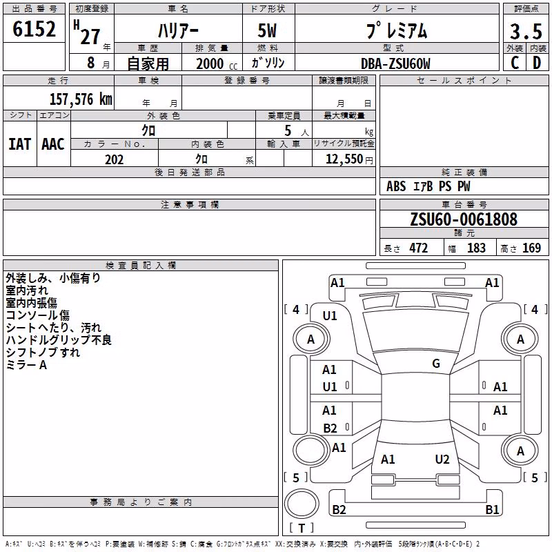 TOYOTA HARRIER