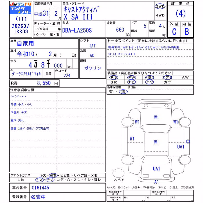 DAIHATSU CAST