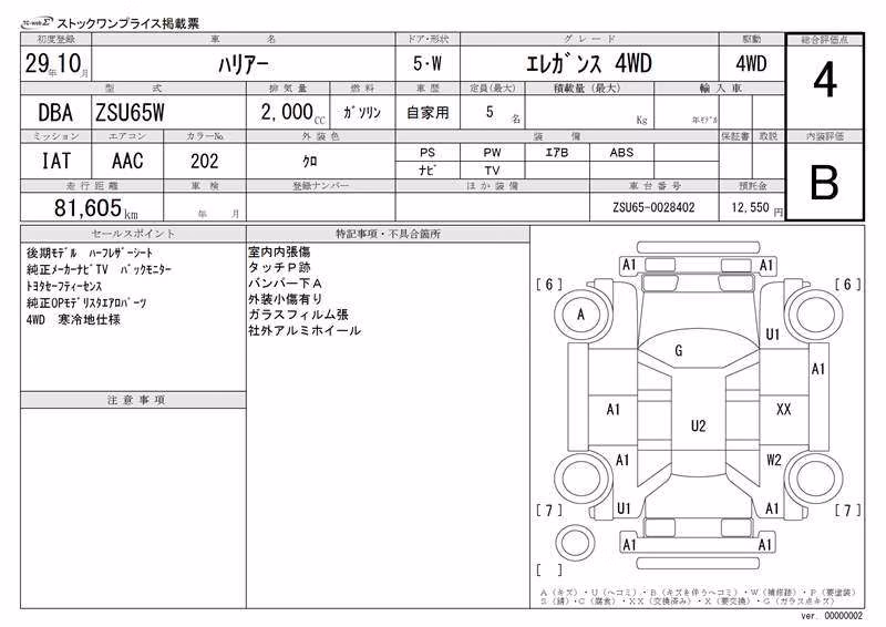 TOYOTA HARRIER