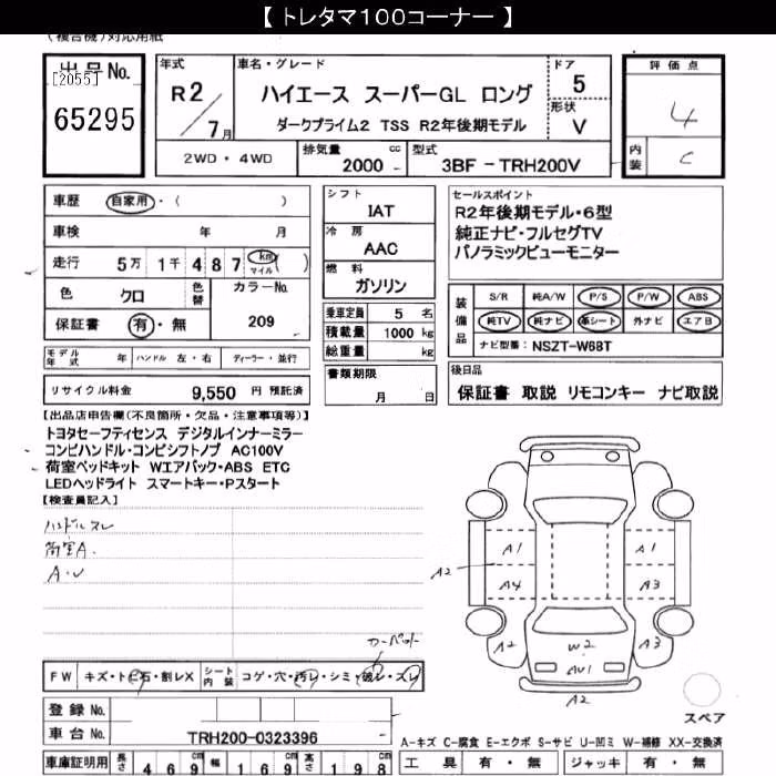 TOYOTA REGIUS ACE