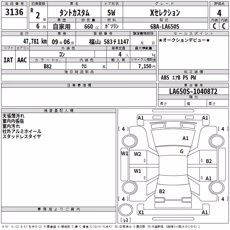 DAIHATSU TANTO
