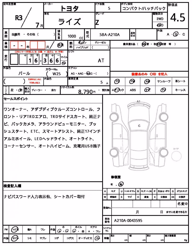 TOYOTA RAIZE