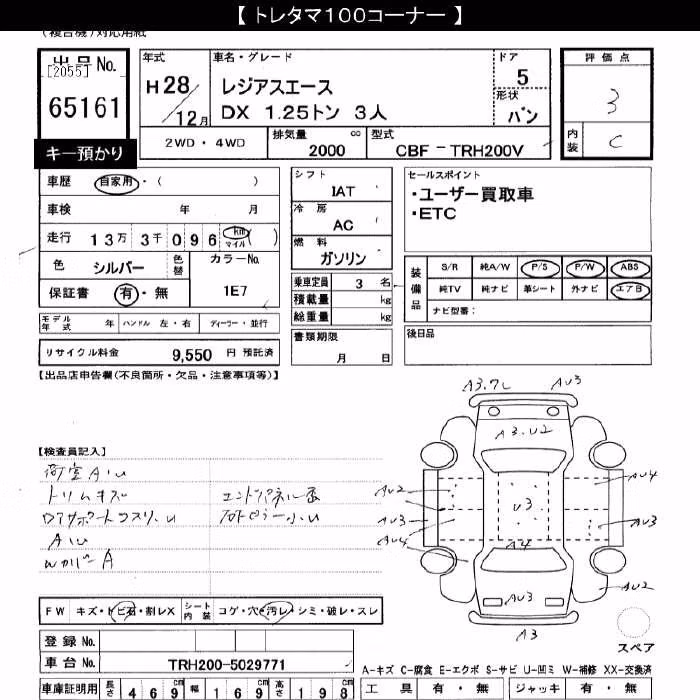 TOYOTA REGIUS ACE