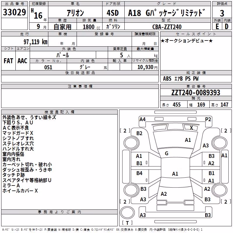 TOYOTA ALLION