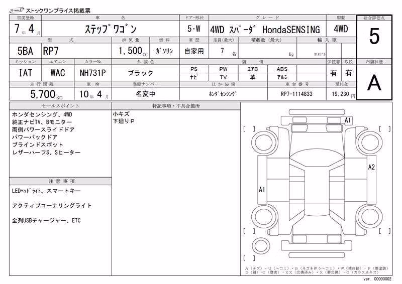 HONDA STEPWGN