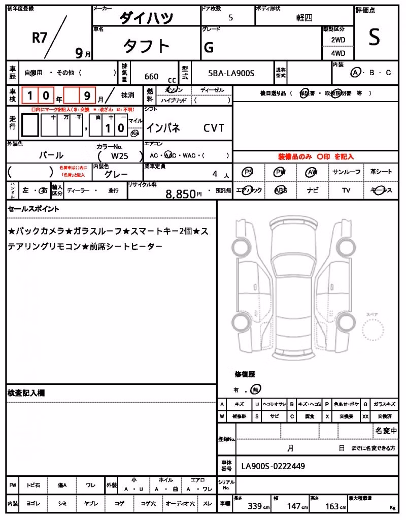 DAIHATSU TAFT