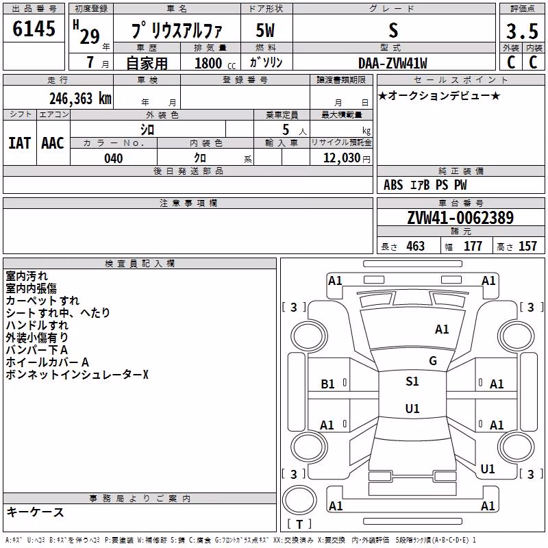 TOYOTA PRIUS ALPHA