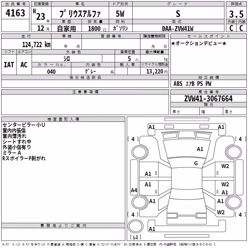 TOYOTA PRIUS ALPHA