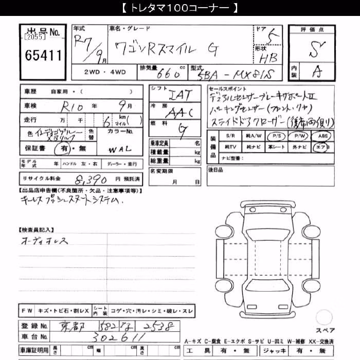 SUZUKI WAGON R SMILE