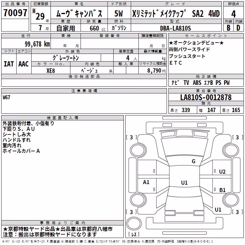 DAIHATSU MOVE CANBUS