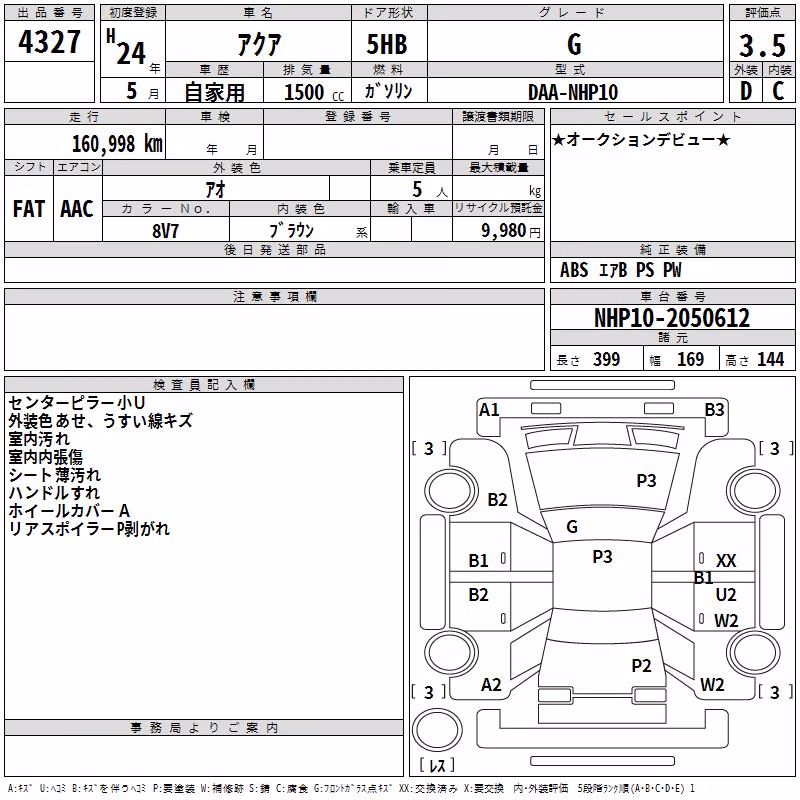 TOYOTA AQUA