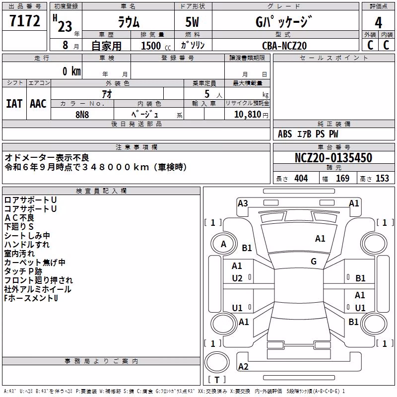 TOYOTA RAUM