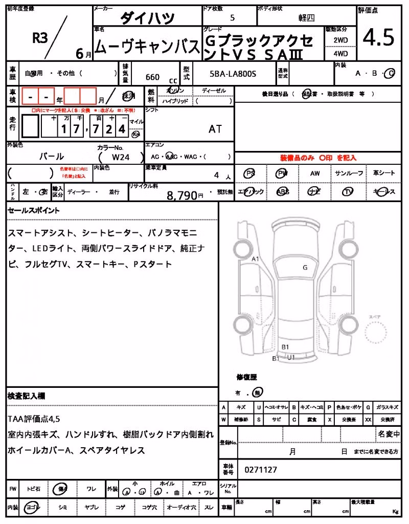 DAIHATSU MOVE CANBUS