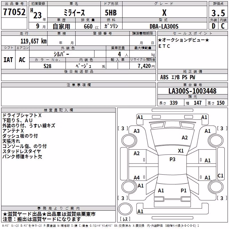 DAIHATSU MIRA E:S