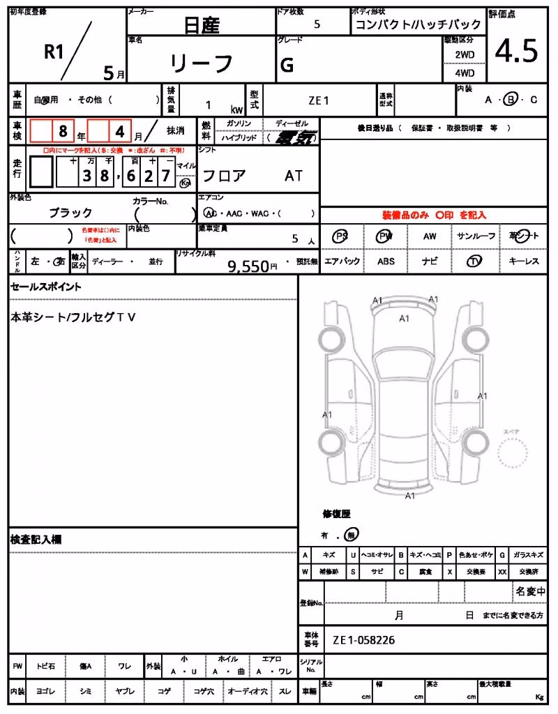 NISSAN LEAF