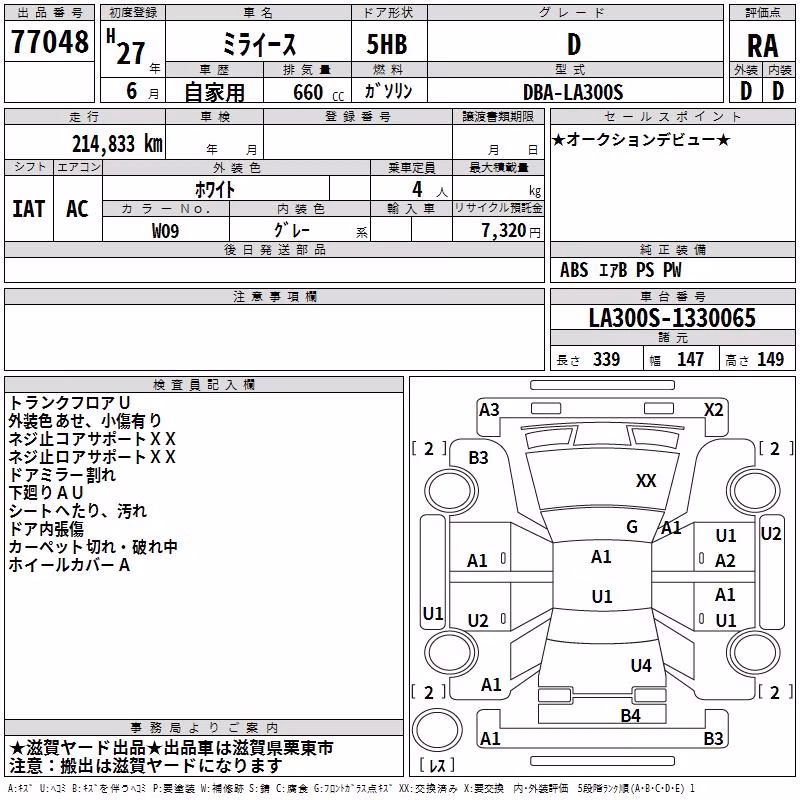 DAIHATSU MIRA E:S
